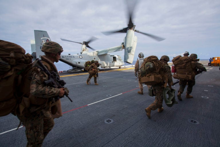 Navy, Marines to Test, Stretch Aviation-heavy USS America