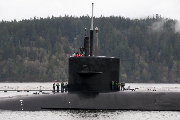 Navy Investigating USS Louisiana Nuclear Submarine Collision