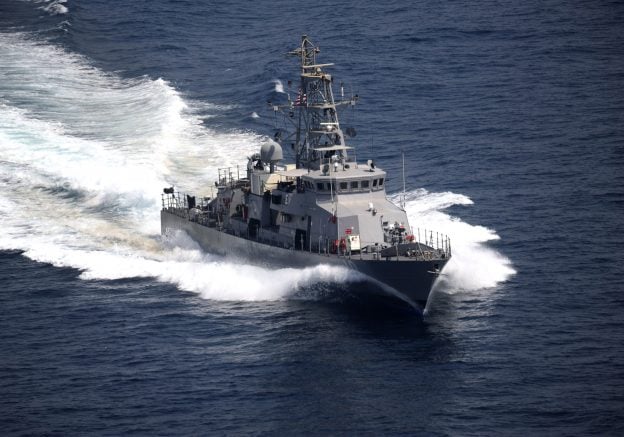 Iranian Patrol Boats Harass Another U.S. Navy Ship