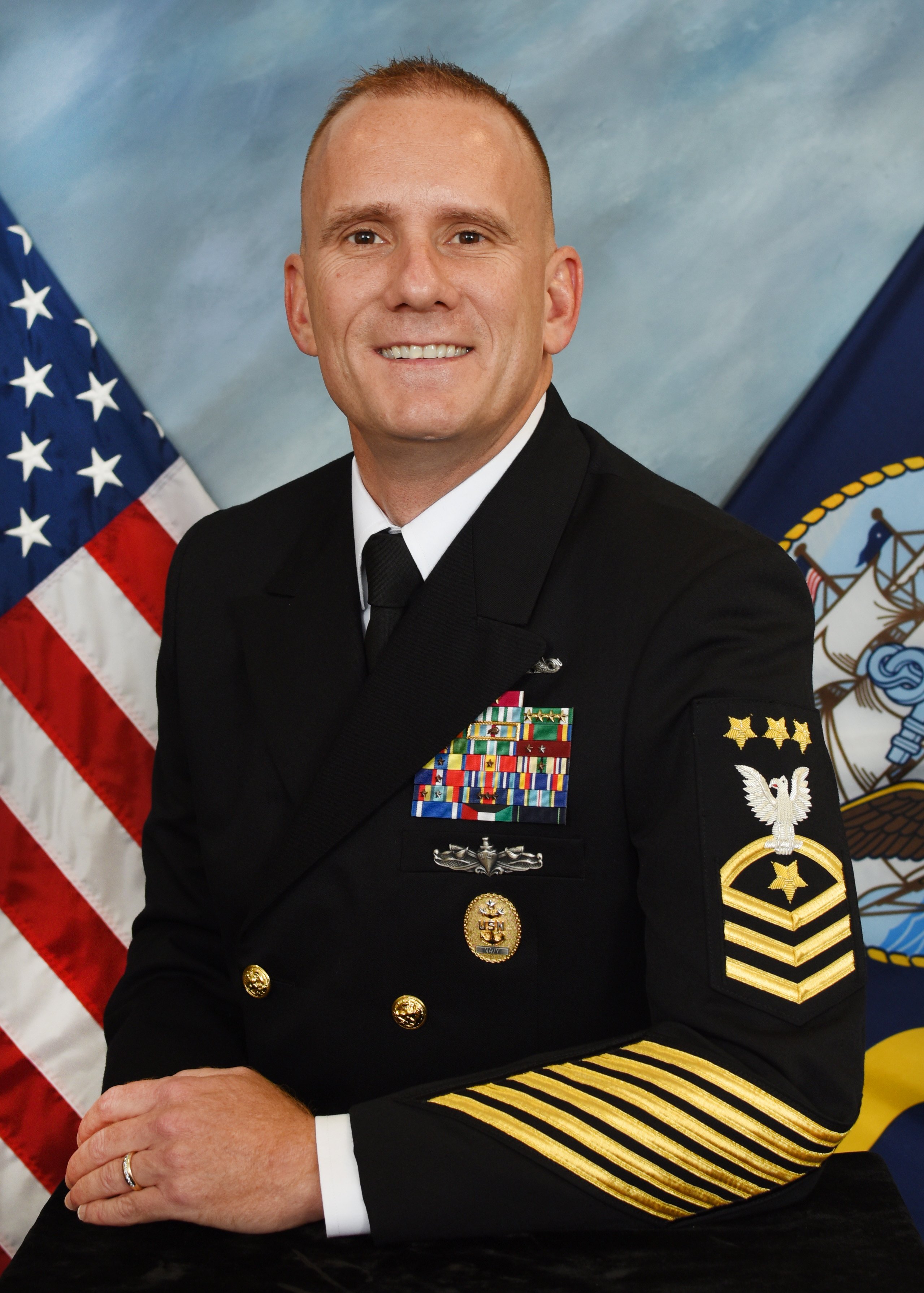 Fleet Master Chief Steven Giordano has been selected as the 14th Master Chief Petty Officer of the Navy (MCPON). US Navy Photo