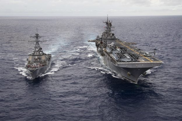 Amphib, Destroyer Pairing Seen In High-End Exercise