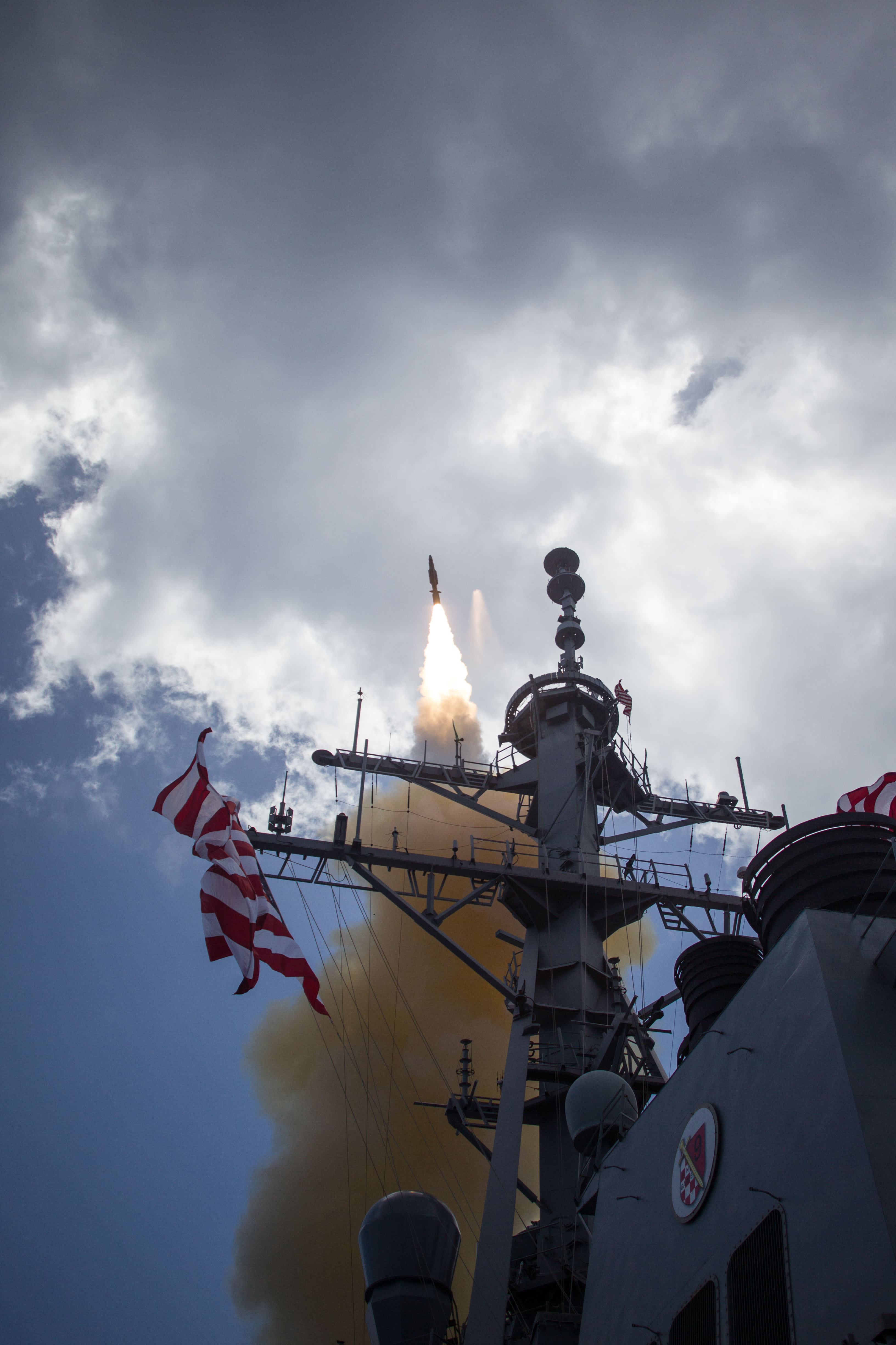 USS John Paul Jones (DDG 53) successfully conducted a flight test involving the launch of a medium-range ballistic missile target from the Pacific Missile Range Facility located on Kauai, Hawaii on May 17, 2016. MDA Photo