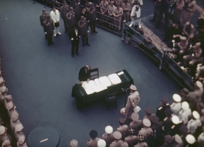 Video: Color Footage of Japan's World War II Surrender