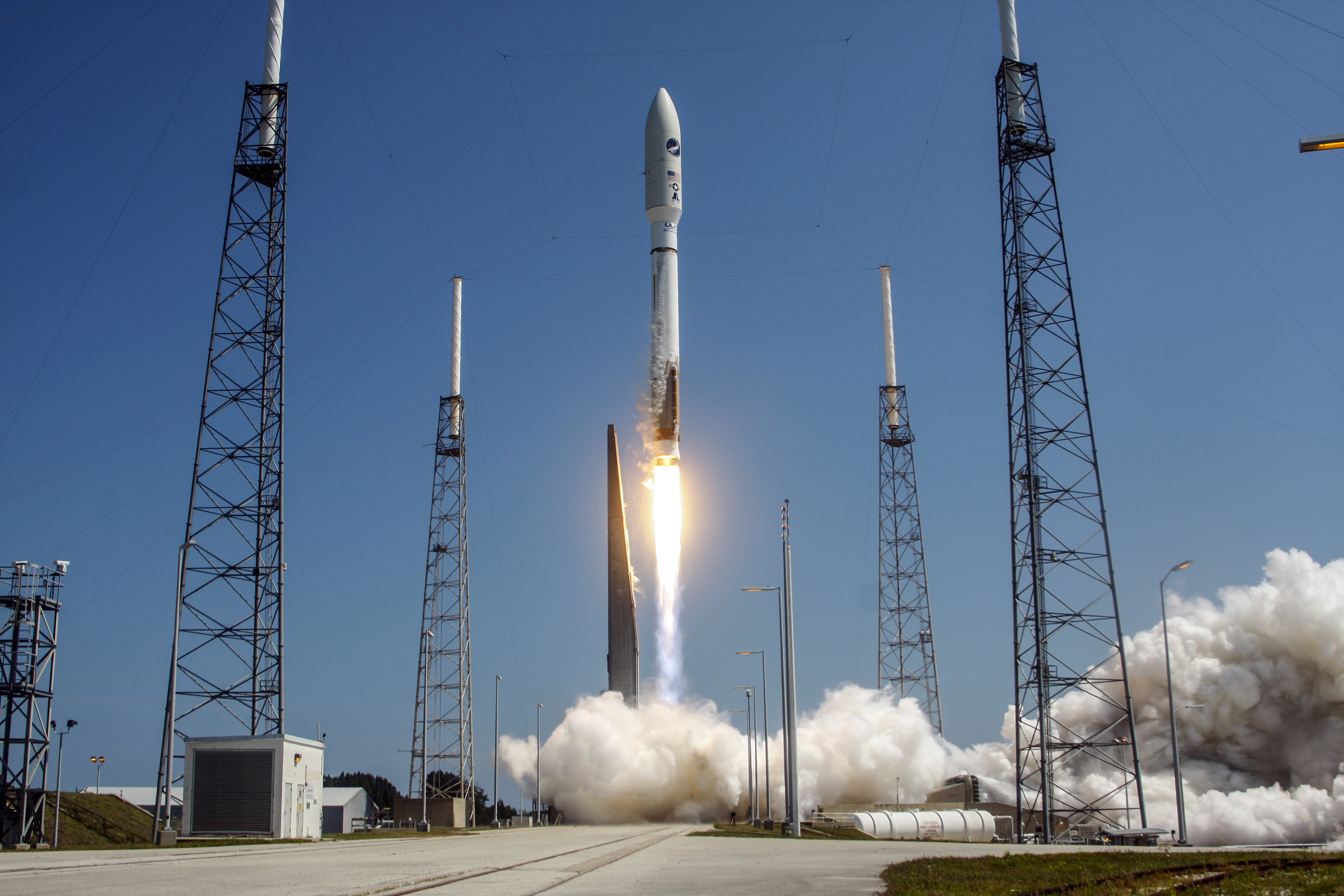  United Launch Alliance (ULA) Atlas V rocket successfully launched the U.S. Air Force X-37B space plane on May 20, 2015. ULA Photo 