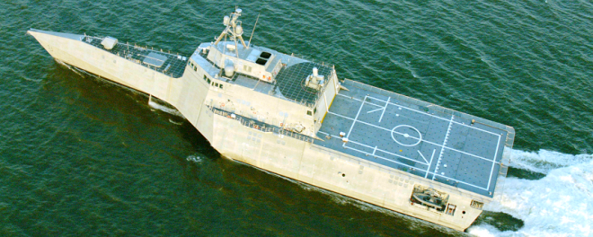 Littoral Combat Ship USS Montgomery Damaged Transiting Panama Canal