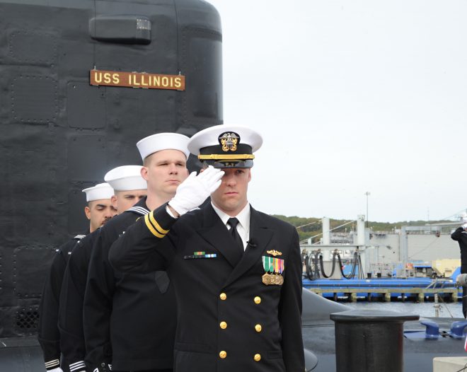 Video: USS Illinois Commissions
