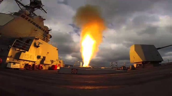 USS Mason Fired 3 Missiles to Defend From Yemen Cruise Missiles Attack
