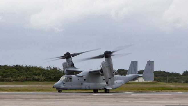 1st MAW Marines Resume MV-22 Operations After Crash