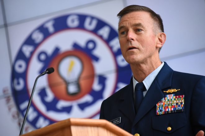 Coast Guard Commandant Will Stress Maritime Security to Trump Administration