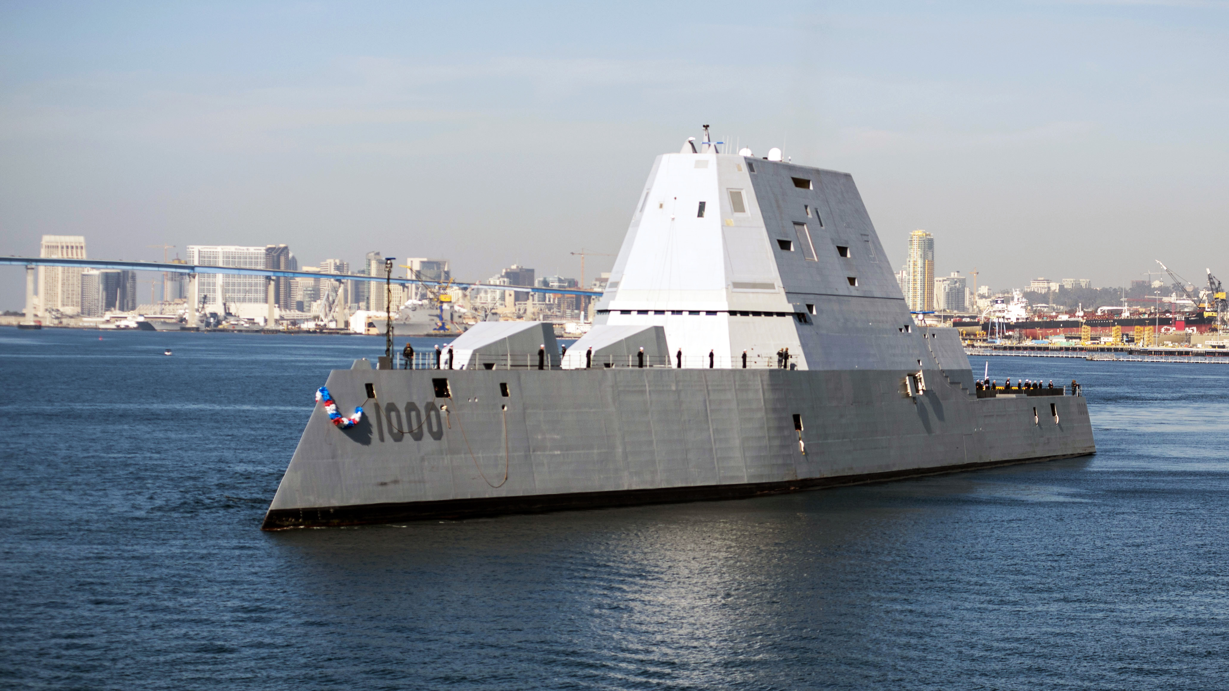 Electrical Problems Shorten Second Zumwalt class Destroyer s Builders 