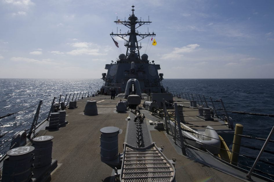 USS Cole off Yemen Following Saudi Frigate Attack - USNI News