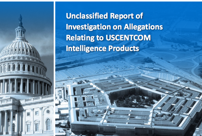 Document: Inspector Generals Report on USCENTCOM Intelligence Products