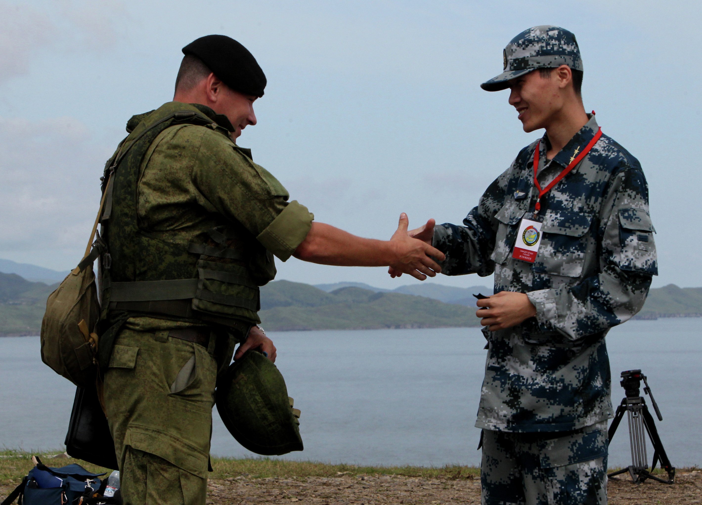 China and Russia Joint Sea 2017 Baltic Naval Exercise Highlight