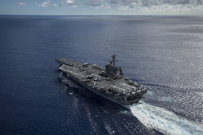 PACOM: Carl Vinson CSG Can Defend Itself Against Anything North Korea Fires At It