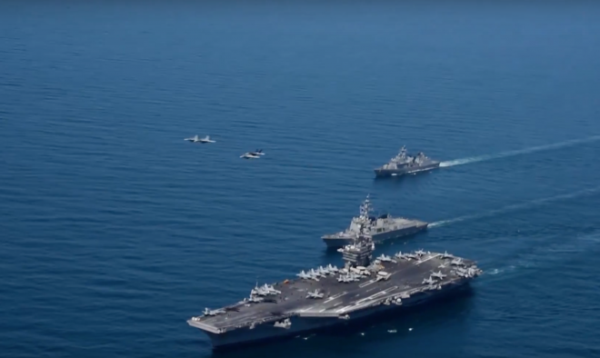 Video: USS Carl Vinson Operates with Republic of Korea Navy