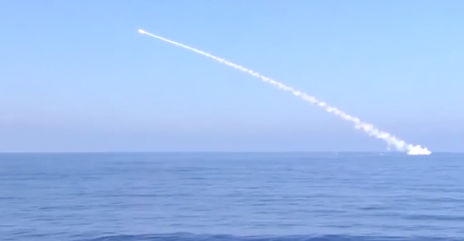 VIDEO: Pentagon Officials Confirm Russian Ships Fired Cruise Missiles on ISIS Positions in Syria