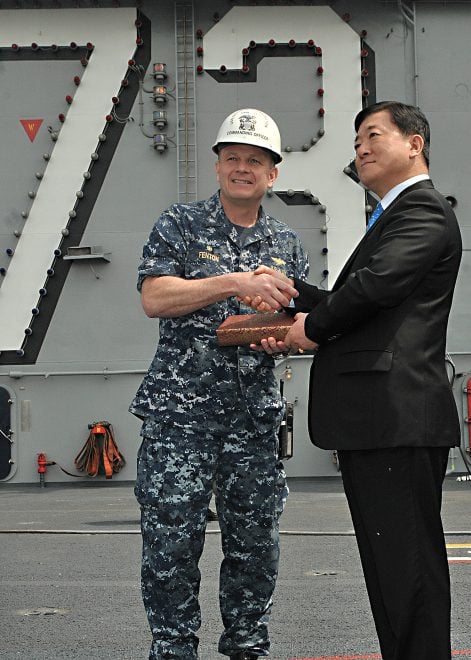 Rear Adm. Fenton Takes Command Of Naval Forces Japan; Rear Adm. Carter Heads To PACFLT