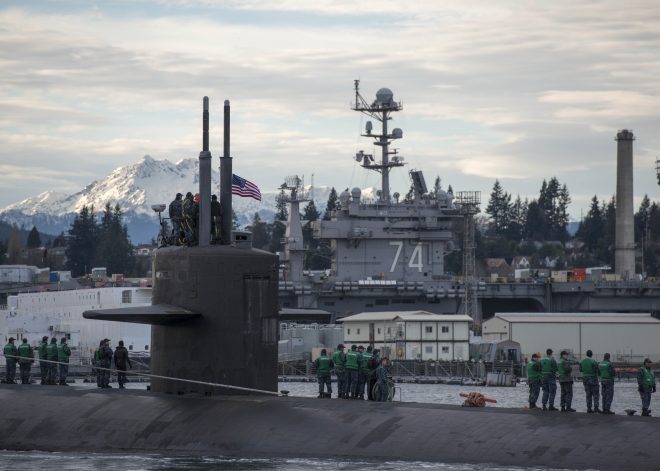 Navy Closes 4 Puget Sound Submarine Dry Docks Following Earthquake Risk Study