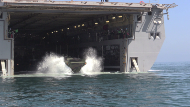 Marines Operate Amphibious Combat Vehicles From Ship In First Ever Launch And Recovery Testing