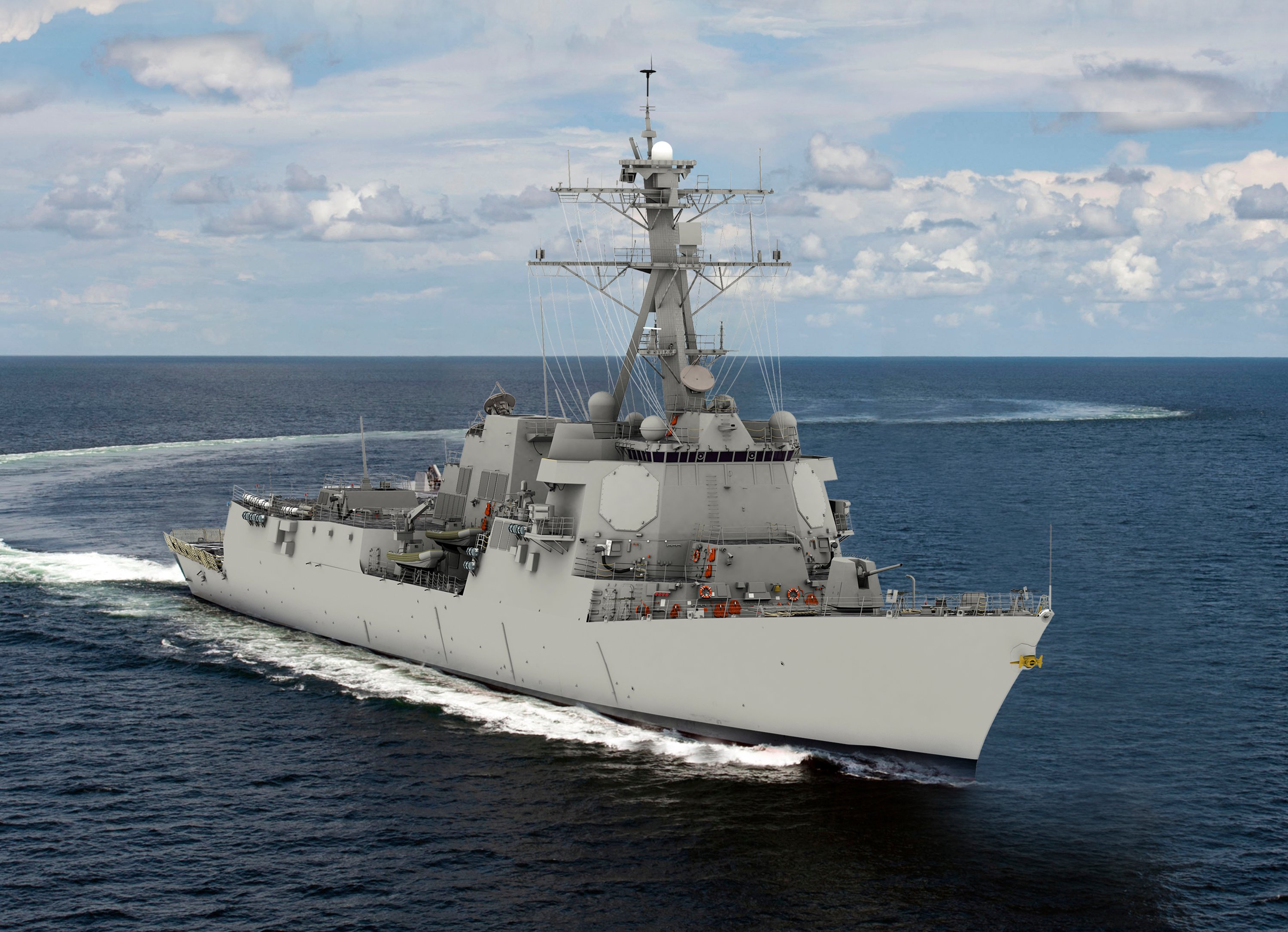 Navy Releases RFP for Multi-Year Flight III Arleigh Burke