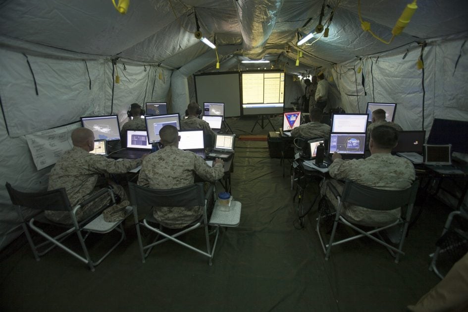 Marines At MCAS Cherry Point Demonstrate The Future Of Air Command And ...