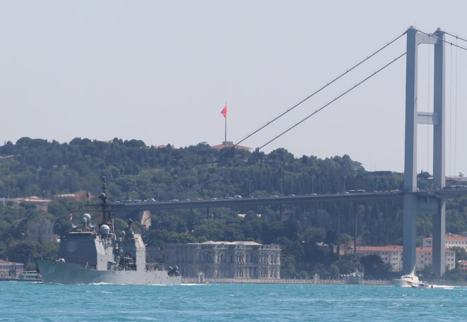 U.K., U.S Send Guided-Missile Warships for Black Sea Sea Breeze 2017 Exercise