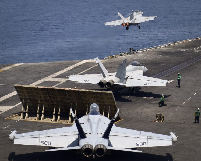 Nimitz Carrier Strike Group's Middle East Deployment Extended 9 Days