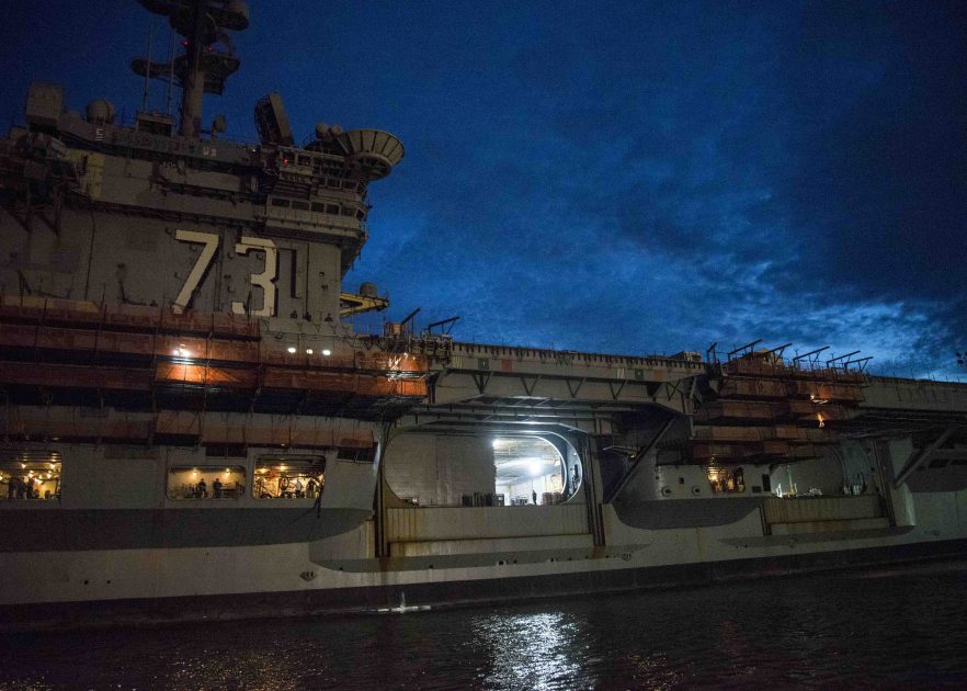 USS George Washington Will Return To Japan After Midlife Refueling ...