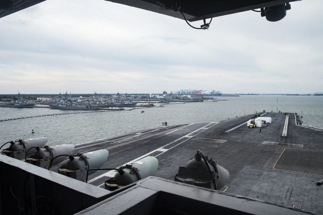 Carrier USS Dwight D. Eisenhower Heads to Norfolk Naval Shipyard for 6-Month Maintenance Availability