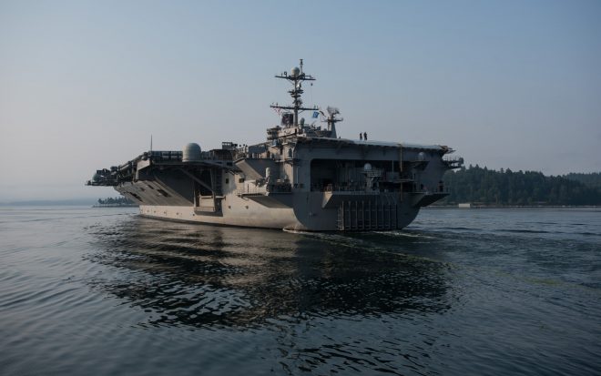 Carrier USS John C. Stennis Completes 6-Month Maintenance Period Six Days Early