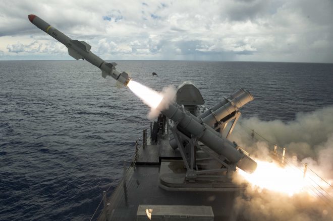 VIDEO: Littoral Combat Ship USS Coronado Uses UAV to Target Anti-Ship Missile in Test off Guam