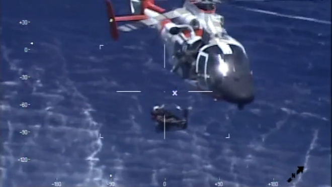 Video: Navy Reserve F-5 Crashes Off of Key West; Pilot in Good Condition After Coast Guard Rescue