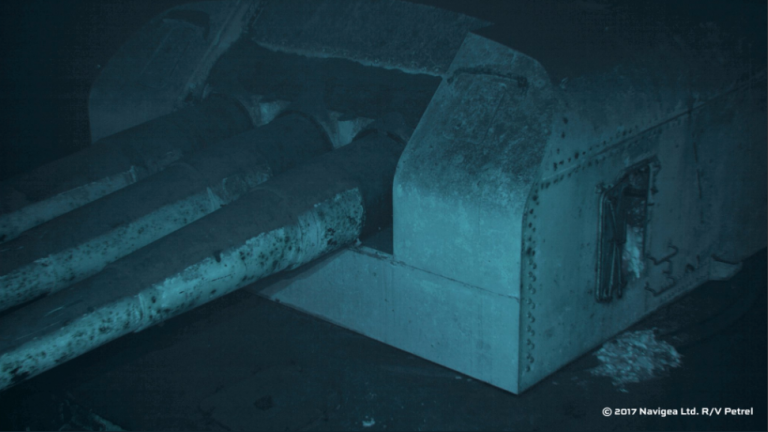 the wreckage of which world war ii navy ship was recently discovered in the pacific?