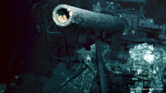 Navy USS Indianapolis Wreckage Well Preserved By Depth And Undersea   Screen Shot 2017 08 23 At 4.41.34 PM 660x370 