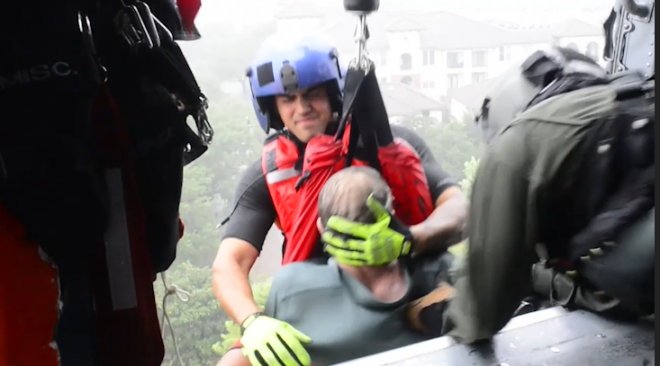 VIDEO: Coast Guard Responds After Hurricane Harvey; Navy Assesses Status of Air Stations on Gulf Coast