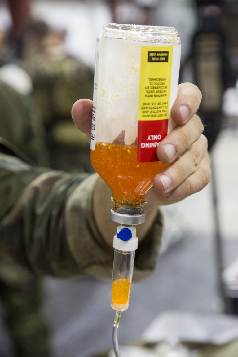 Marines Fielding FreezeDried Plasma in October to Improve Lifesaving