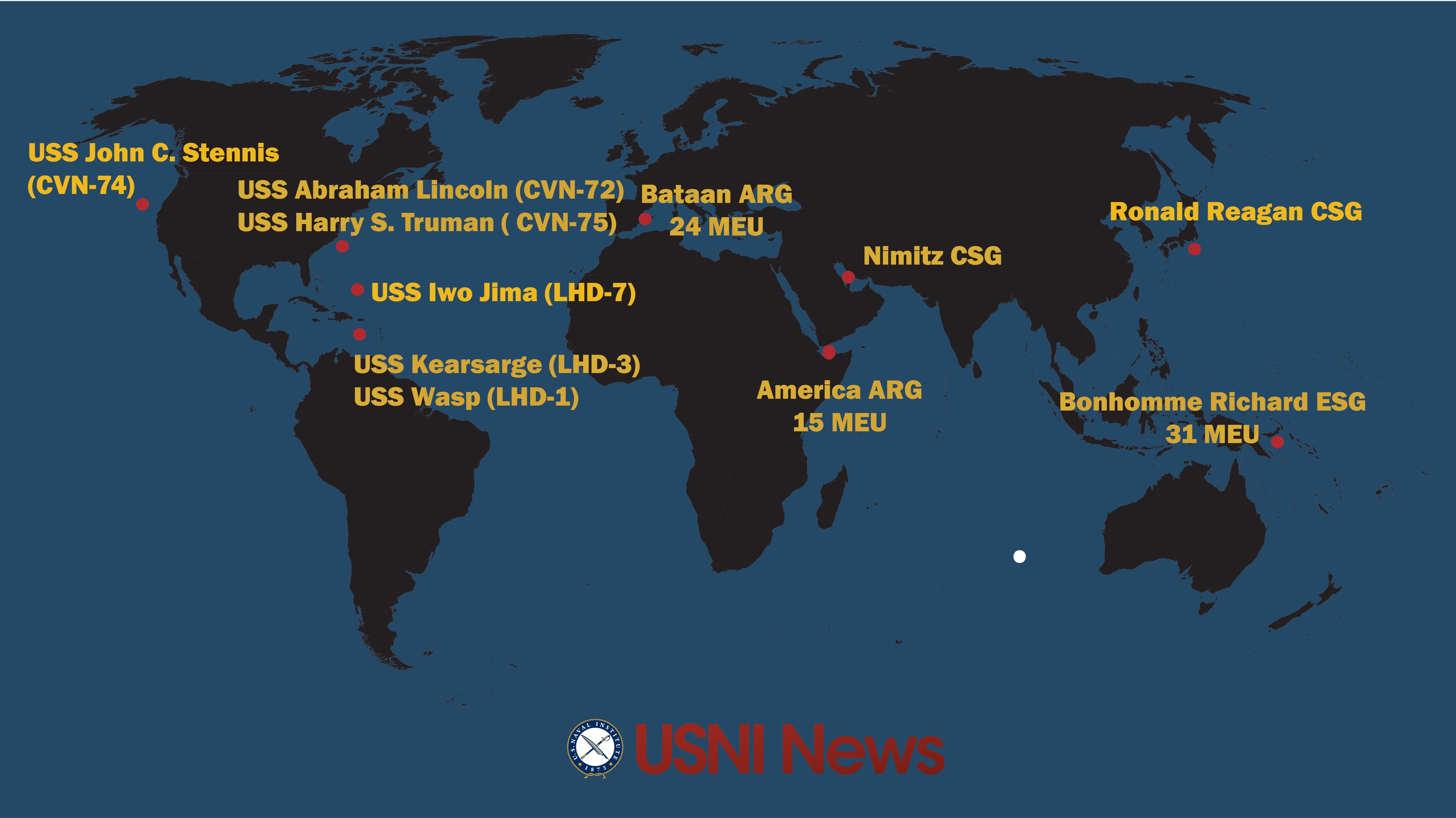 United States Navy Fleet List