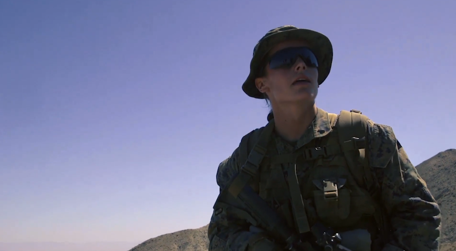 VIDEO: First Female Marine Graduates from Infantry Officers Course