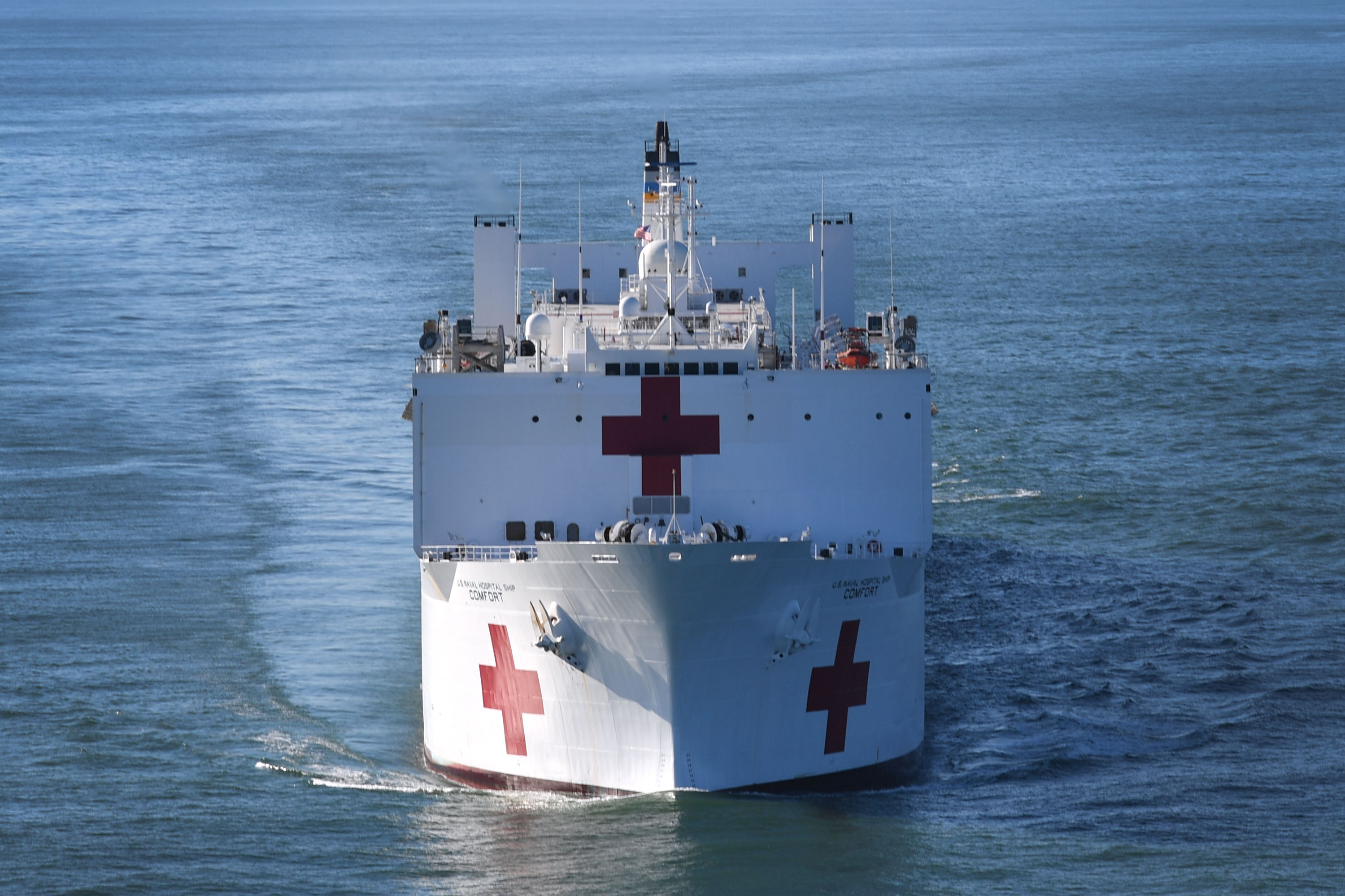 Trump: Hospital Ship Comfort To Go To New York City, Mercy Set For West  Coast Support - Usni News