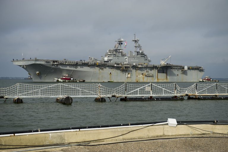 Kearsarge Returns to Norfolk After Two Months of Hurricane Relief ...