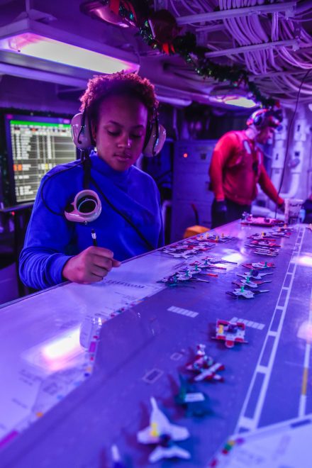 Aircraft Carrier USS Theodore Roosevelt Enters Persian Gulf