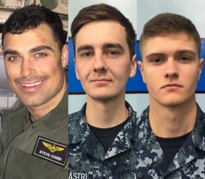 Navy Identifies 3 Sailors Presumed Dead Following C-2A Crash in Philippine Sea