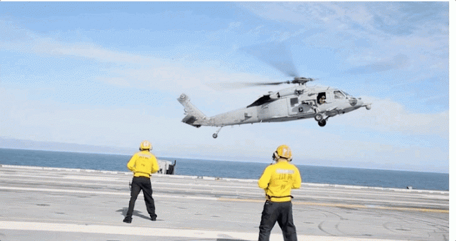VIDEO: Flight Operations on USS Gerald R. Ford