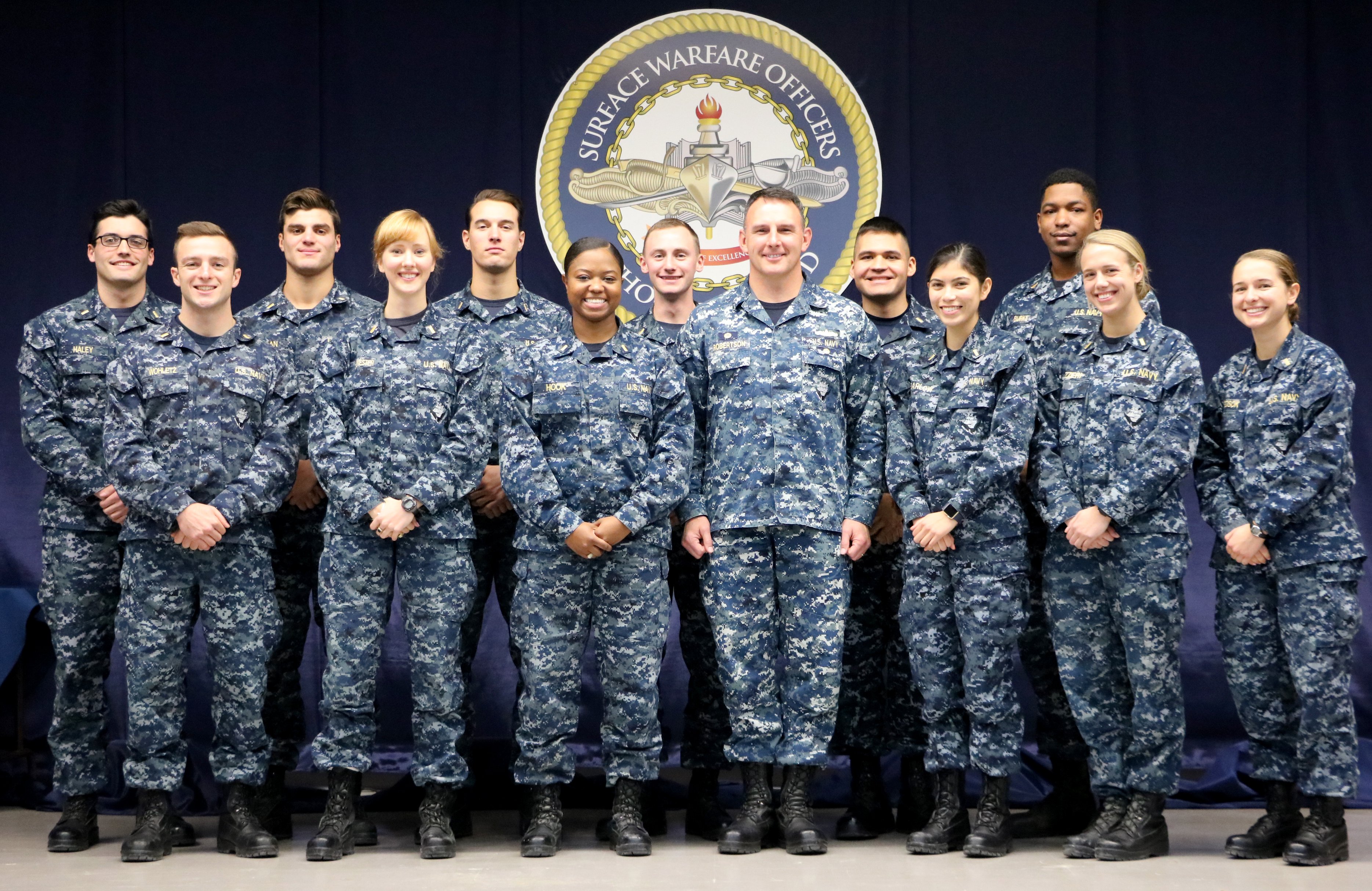 Ensigns Complete Junior Officer of the Deck Pilot Course to Increase