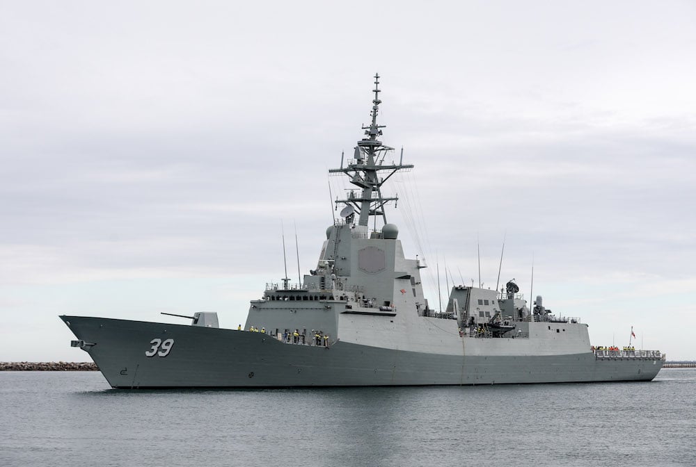 Pacific Tale synge Australian Destroyer Will be First Foreign Warship to Install Raytheon's  Cooperative Engagement Capability - USNI News