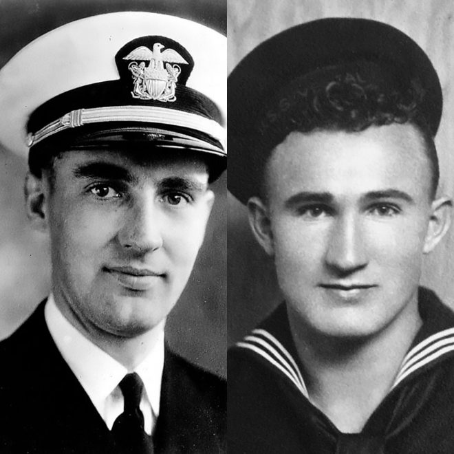 Two Sailors Honored for Bravery 76 Years After Pearl Harbor Attack