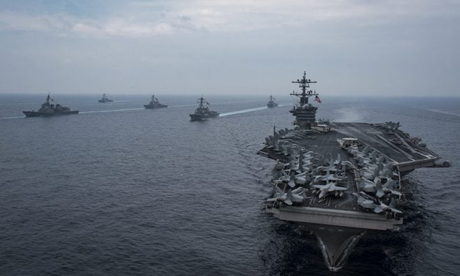 Carl Vinson Strike Group Departs for Second '3rd Fleet Forward' WESTPAC Deployment