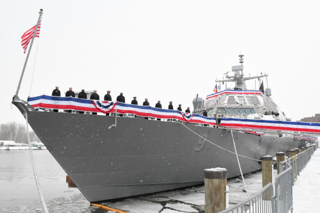 USS Little Rock Stuck in Montreal, Ship Might Not Leave Until Spring