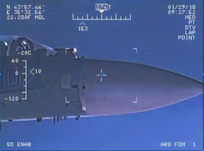 New Video Shows Russian Fighter Within 5 Feet of U.S. Surveillance Plane