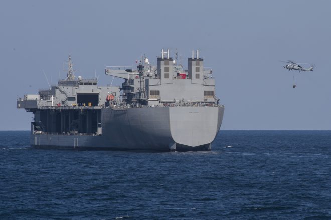 ESB USNS Hershel 'Woody' Williams Likely to Deploy to Mediterranean